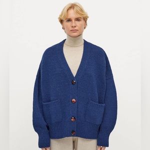 Babaa Cardigan no17 Navy:- Worn couple times never washed!